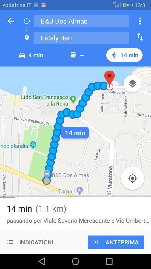 B&B Dos Almas Bari Eksteriør bilde